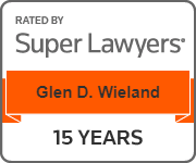 Rated by Super Lawyers* | Glen D. Wieland | 15 Years